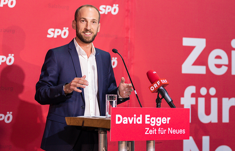 AB_780x500_David-Egger_PK Landesparteivorsitzender David Egger bei seiner ersten Pressekonferenz